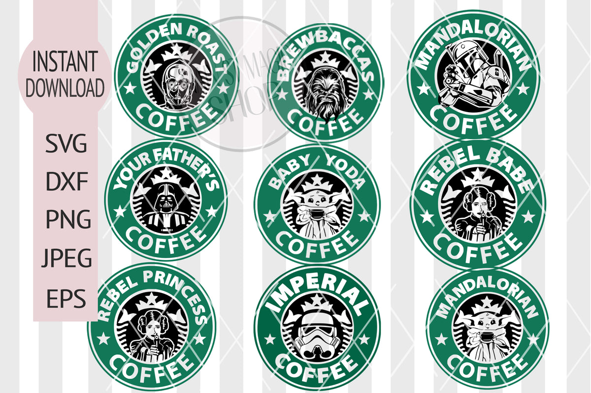 Disney starbucks wrap svg - Cricut font, svg file for cricut & Tutorials