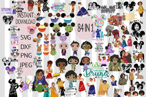 Encanto SVG – Collection of digital file, Mirabel, Bruno, Princess, Dolores, Layered, Silhouette, Cricut, PNG, SVG, Cut, Digital Download
